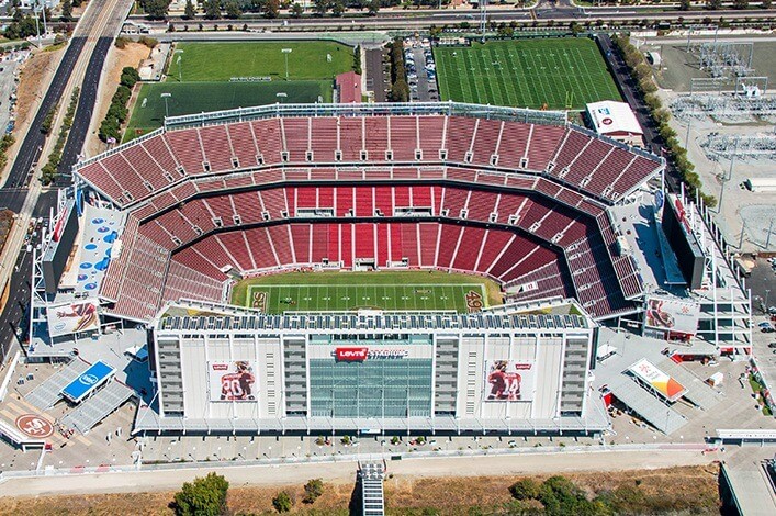 Limo Service to Levi's Stadium with private black car transportation to Santa Clara