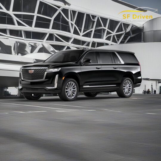 SFO Black Car Service with executive SUV airport transportation by SFDRIVEN
