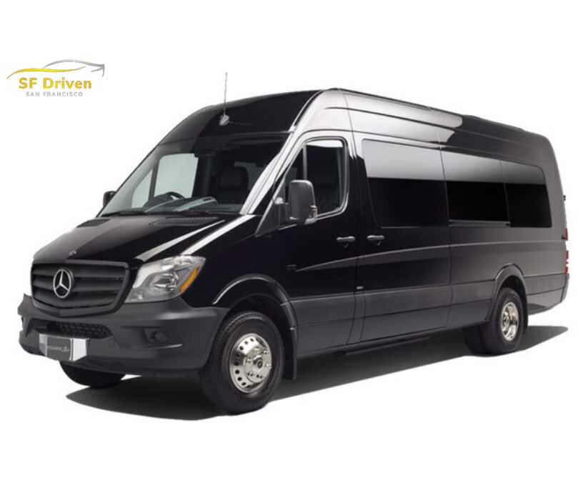 Mercedes Sprinter luxury van for group transportation in San Francisco