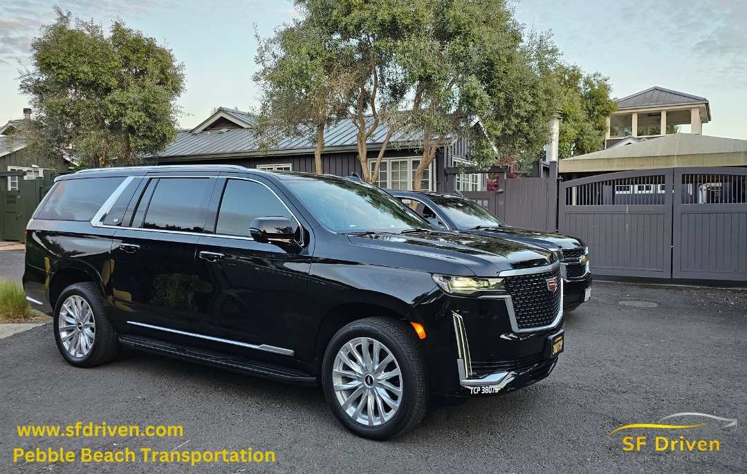 Pebble Beach transportation with luxury chauffeur service by SFDRIVEN