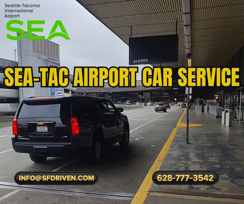 SEA TAC airport car service Seattle luxury SUV chauffeur