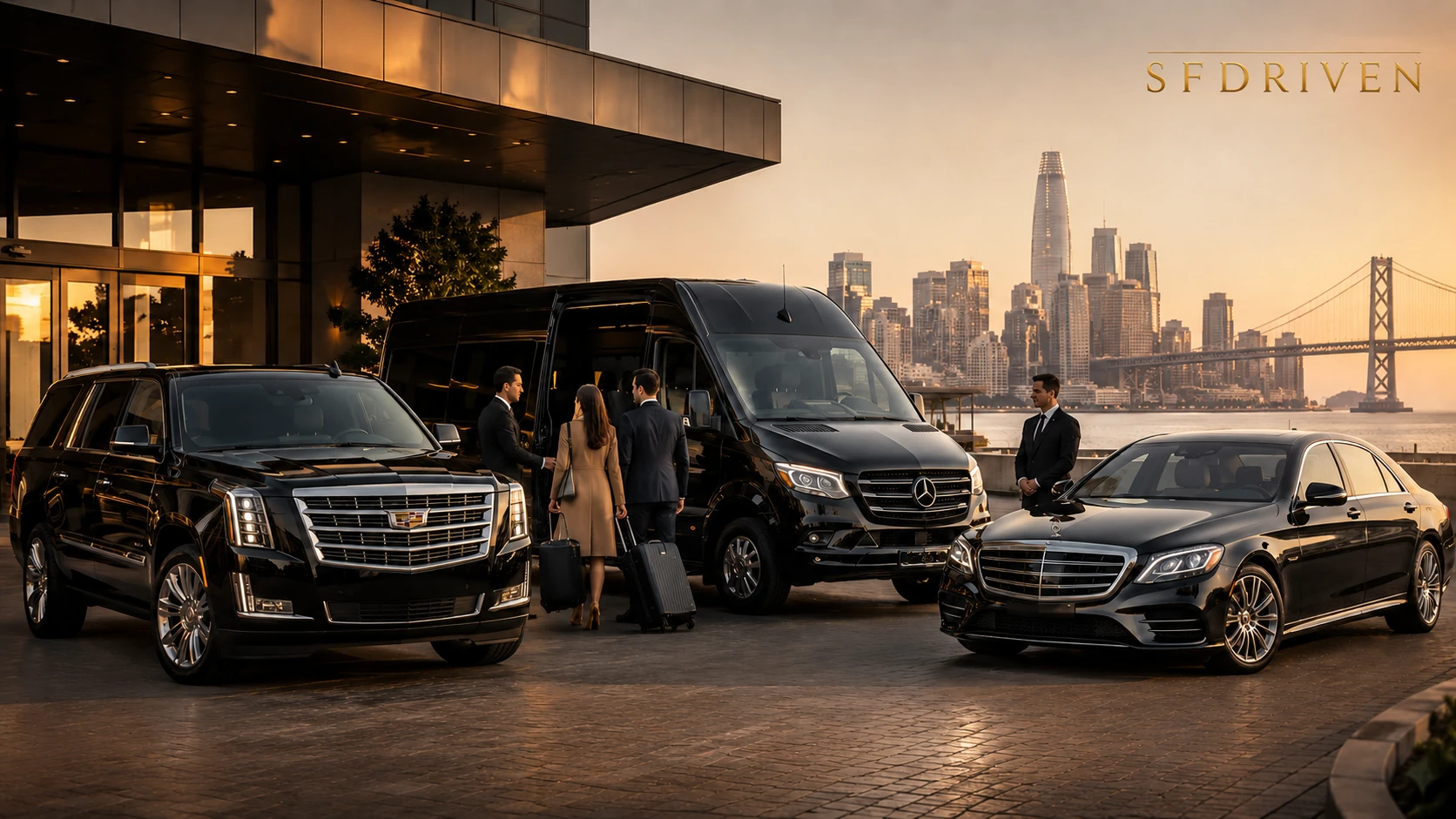 SFDRIVEN luxury SUV providing group transportation in San Francisco